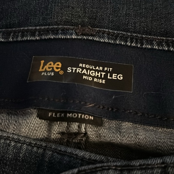 Womens Lee Flex Motion Straight Leg Jean Sz 16w - Picture 3 of 11